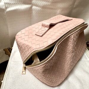 Pink make up bag